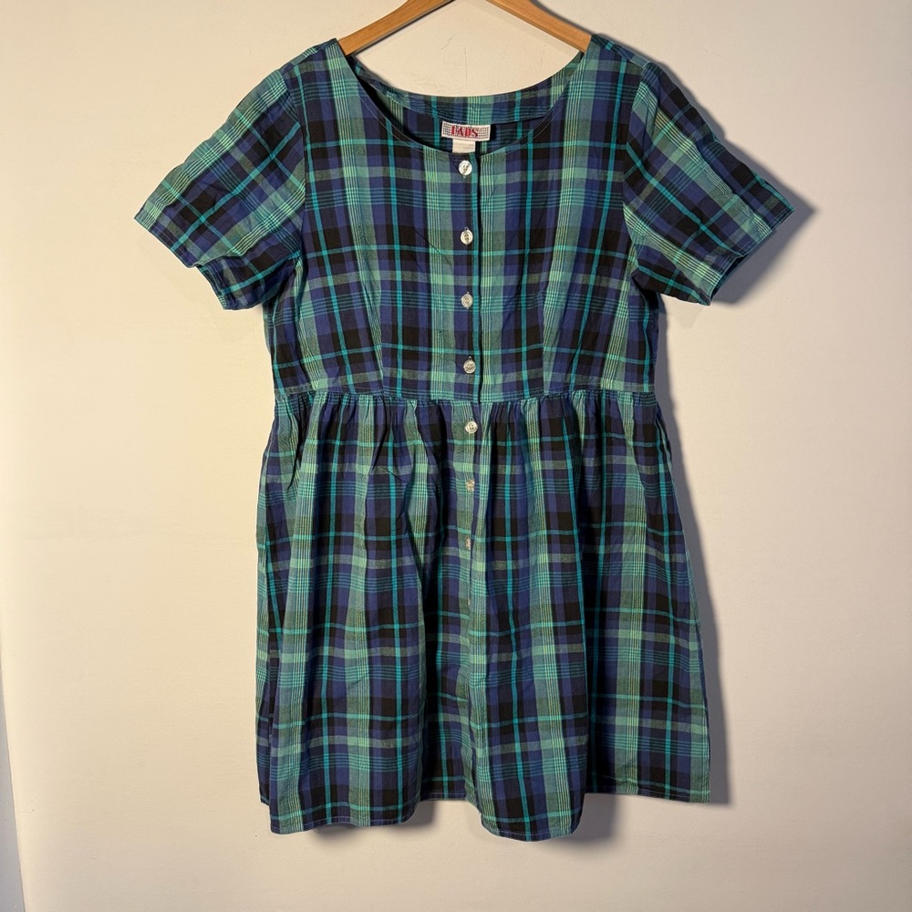 Fads Vintage Plaid Dress
